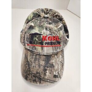 Kohl Building Products Hat Cap Strap Back Camo Hunting